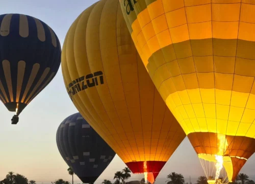 Luxor Tagesausflug mit Heißluftballonfahrt