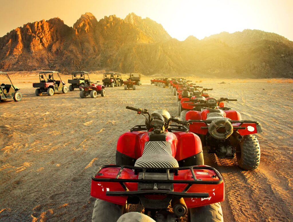 Wüstentour ab Marsa Alam | 5-stündige Quad Tour + Kamelritt + Abendessen