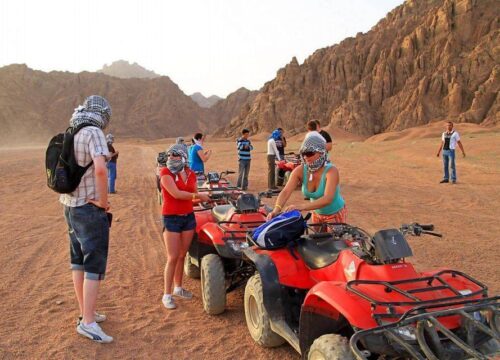 Wüstentour ab Marsa Alam | 3-stündige Quad Tour + Kamelritt