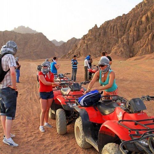 Wüstentour ab Marsa Alam | 3-stündige Quad Tour + Kamelritt
