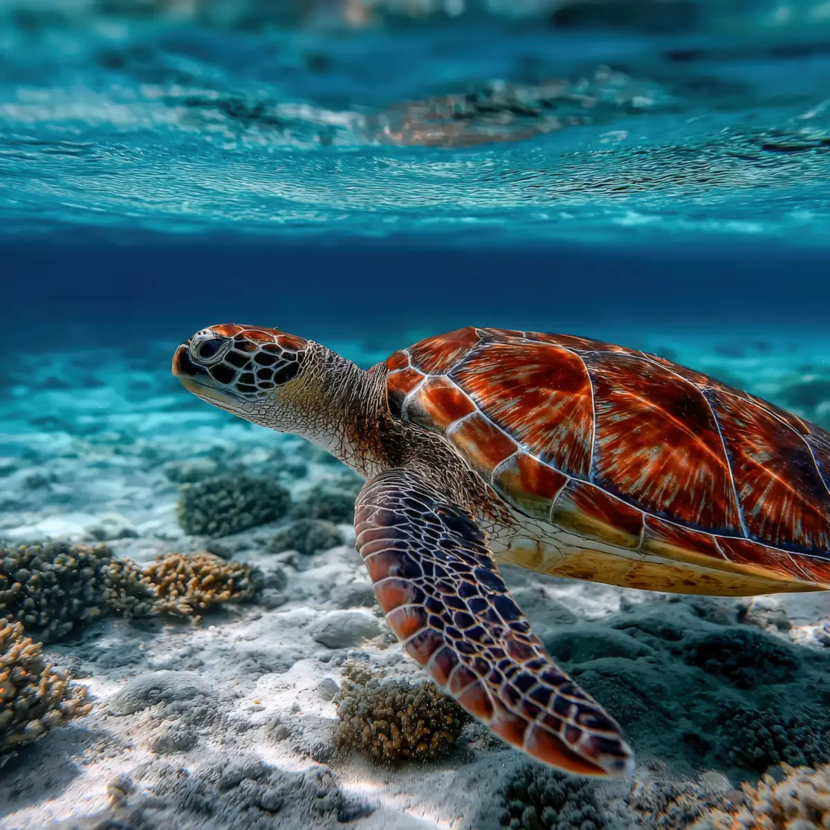 Schildkröten & Dugong